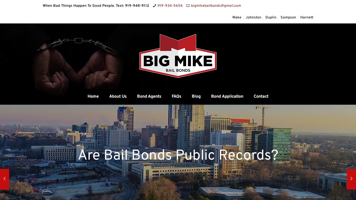 Are Bail Bonds Public Records? - Big Mike Bail Bonds